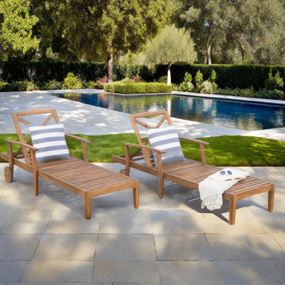 Chaise longue inclinable Bevelyn