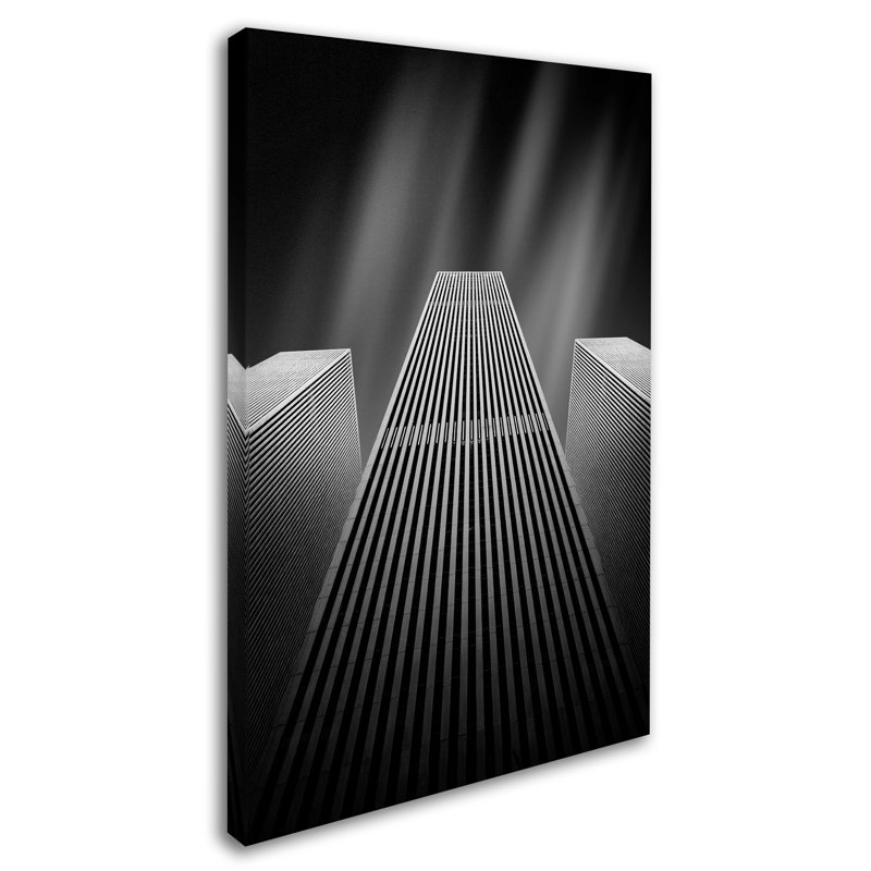 « the w », reproduction d’impression sur toile tendue, H 19 po x l 12 po x P 2 po, Toile tendue