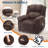 Power Lift Recliner Chair - Heat and Massage, Electric Lift Plush Recliner with Soft Padded Seat, Back Support & Armrests-1489291597