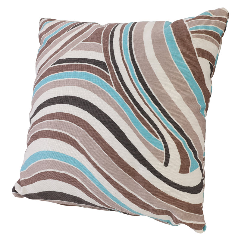 Junna Abstract Reversible Throw Pillow