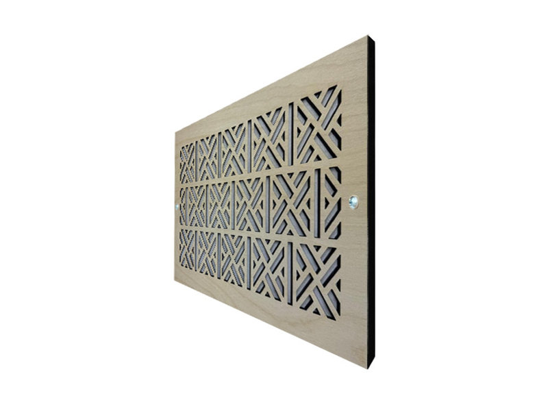 Registres muraux et de plafond Stellar Air 4 x 8 (ouverture de conduit) 6 x 10 - Cherokee, P 0,25 po x H 4 po x l 8 po