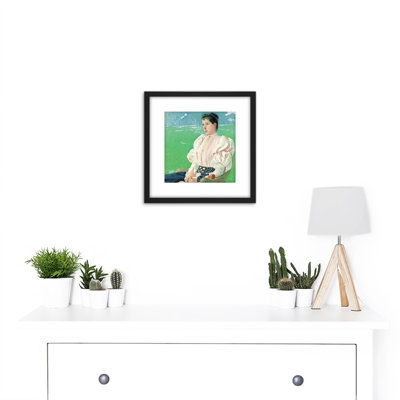 Anselmo Guinea Portrait of a Lady Painting 1 Piece Single Picture Frame Painting