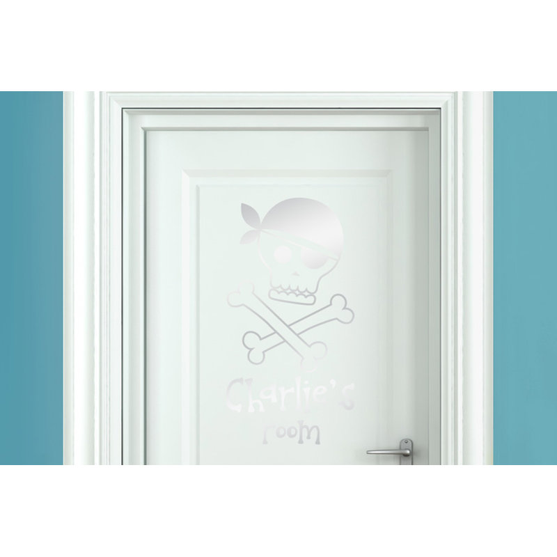 Nautical & Beach Wall Decal, Shiny Silver