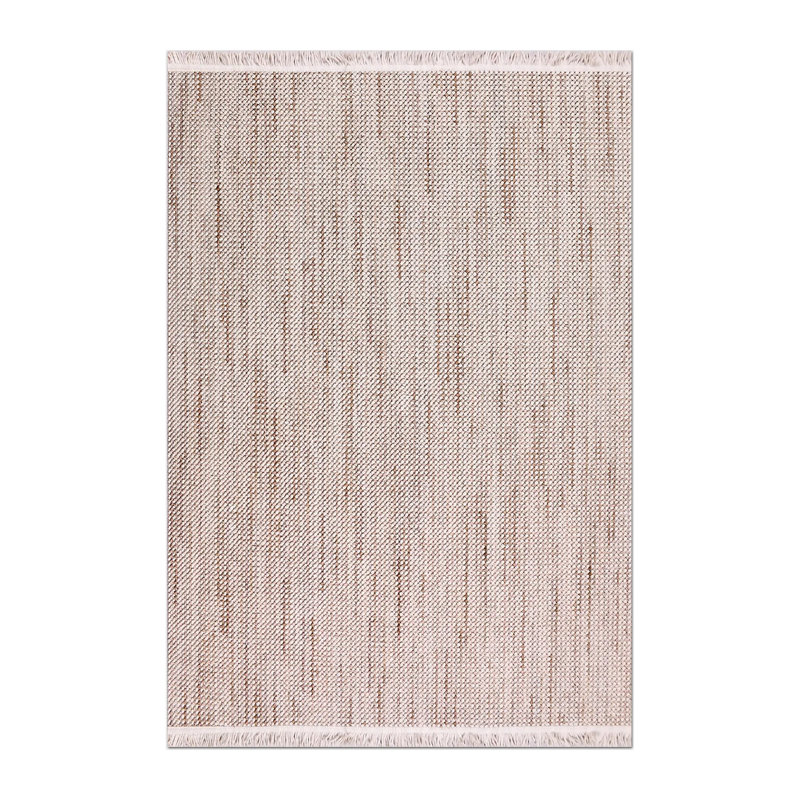 Cotton Abstract Indoor Rug, Runner 3'3" x 13'1"