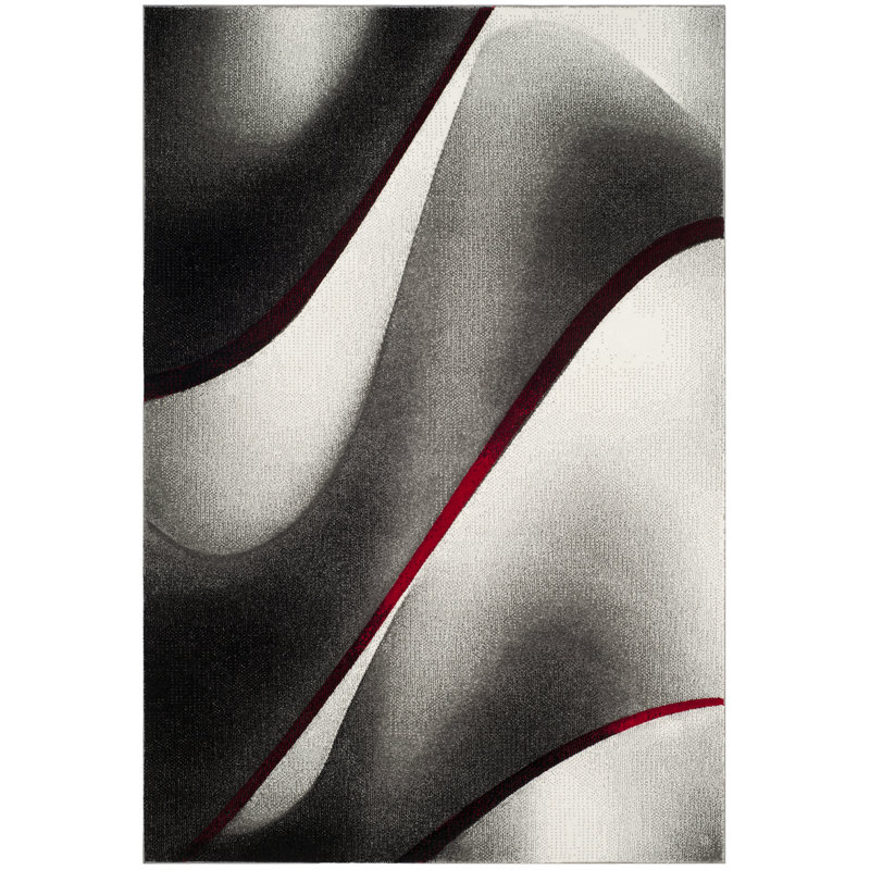 Vilica Performance Abstract Rug, Rectangle 5'3" x 7'6"