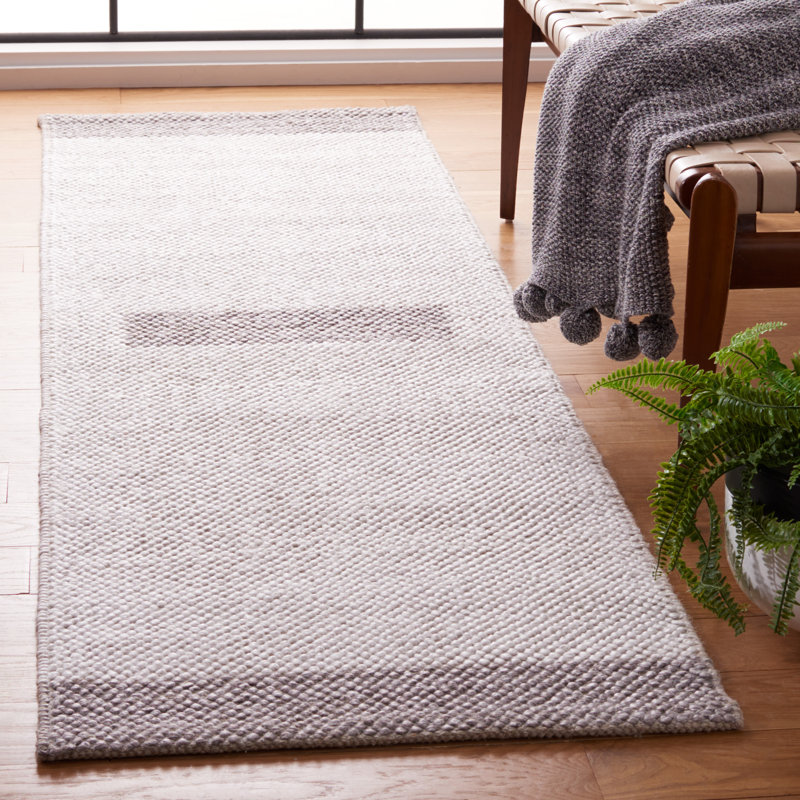 Maazin Flat Weave Wool Rug, Runner 2'3" x 8'