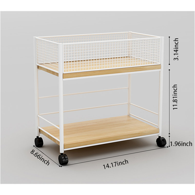 Ravonne Metal File Organizer, Yellow