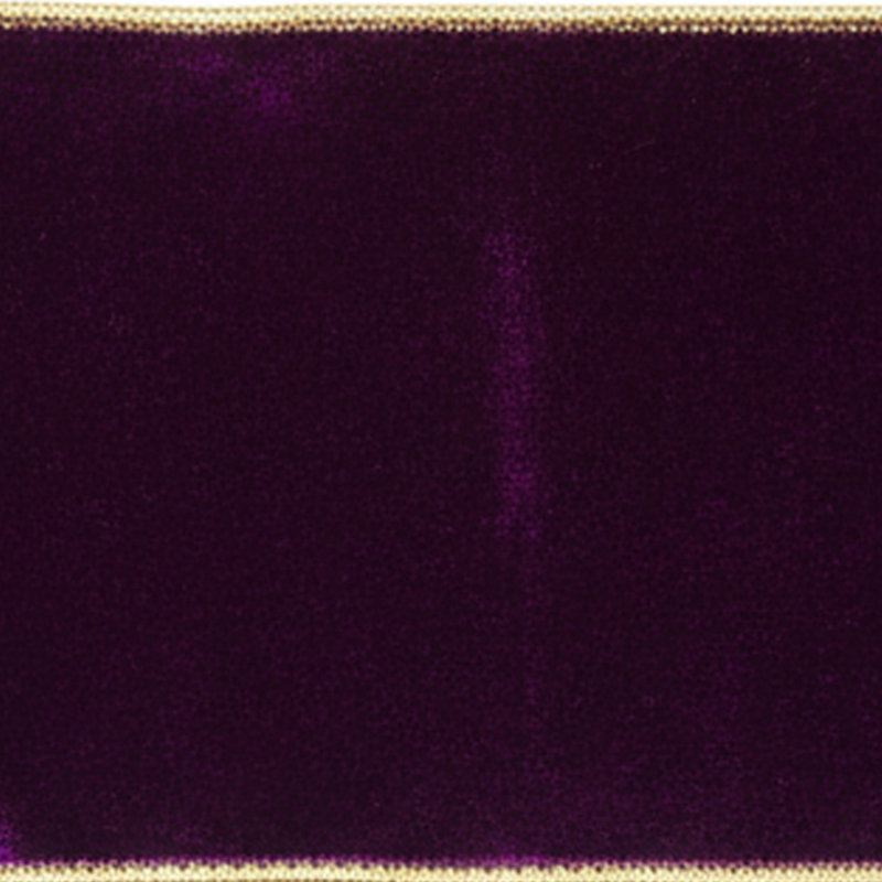 Ruban de velours, H 0,2 po x l 360 po x P 4 po, Mauve