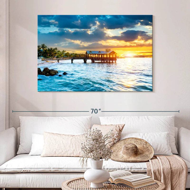 Pavillon de jardin Key West Beach, H 32 po x l 48 po