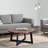 Tazaria Solid Wood Top Coffee Table