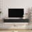 Floating TV Stand Wall Mounted with 16 Color LEDs,67" Modern TV Stand, Floating TV Cabinet Entertainment Center for 55 60 65 Inch-704842795-708934097
