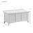 Rustic Black 39" W x 19" D x 18" H Storage Chest with Safety Hinged Lid-261473595