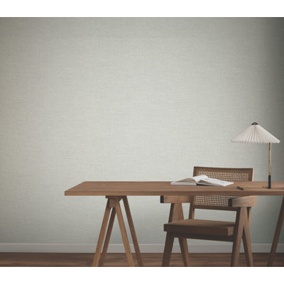 Hillswick Tweed Pewter Wallpaper