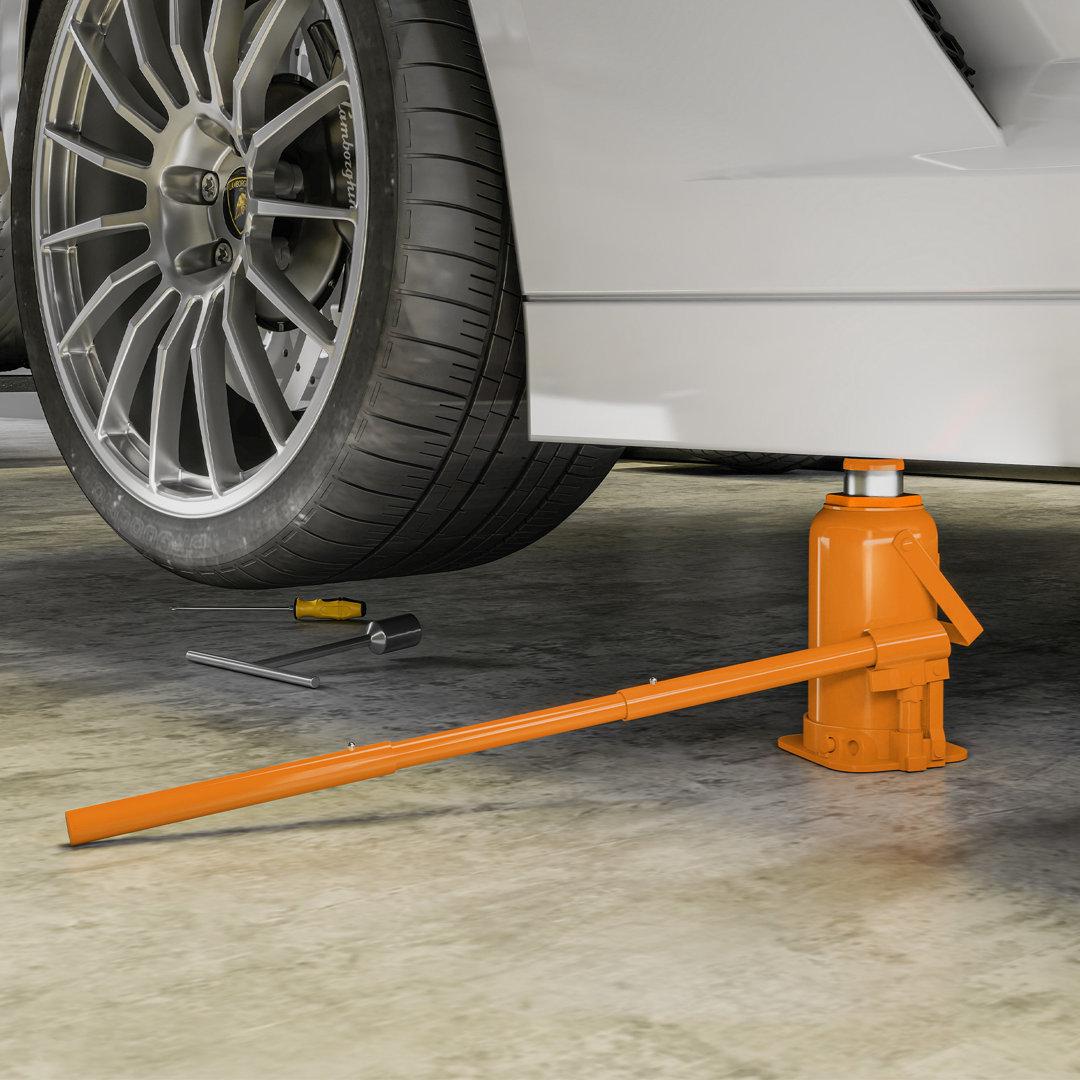 19cm H x 13.5cm W Hydraulic Bottle Jack