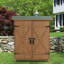 Armoire d'extérieur en bois massif Lean-To-95973147
