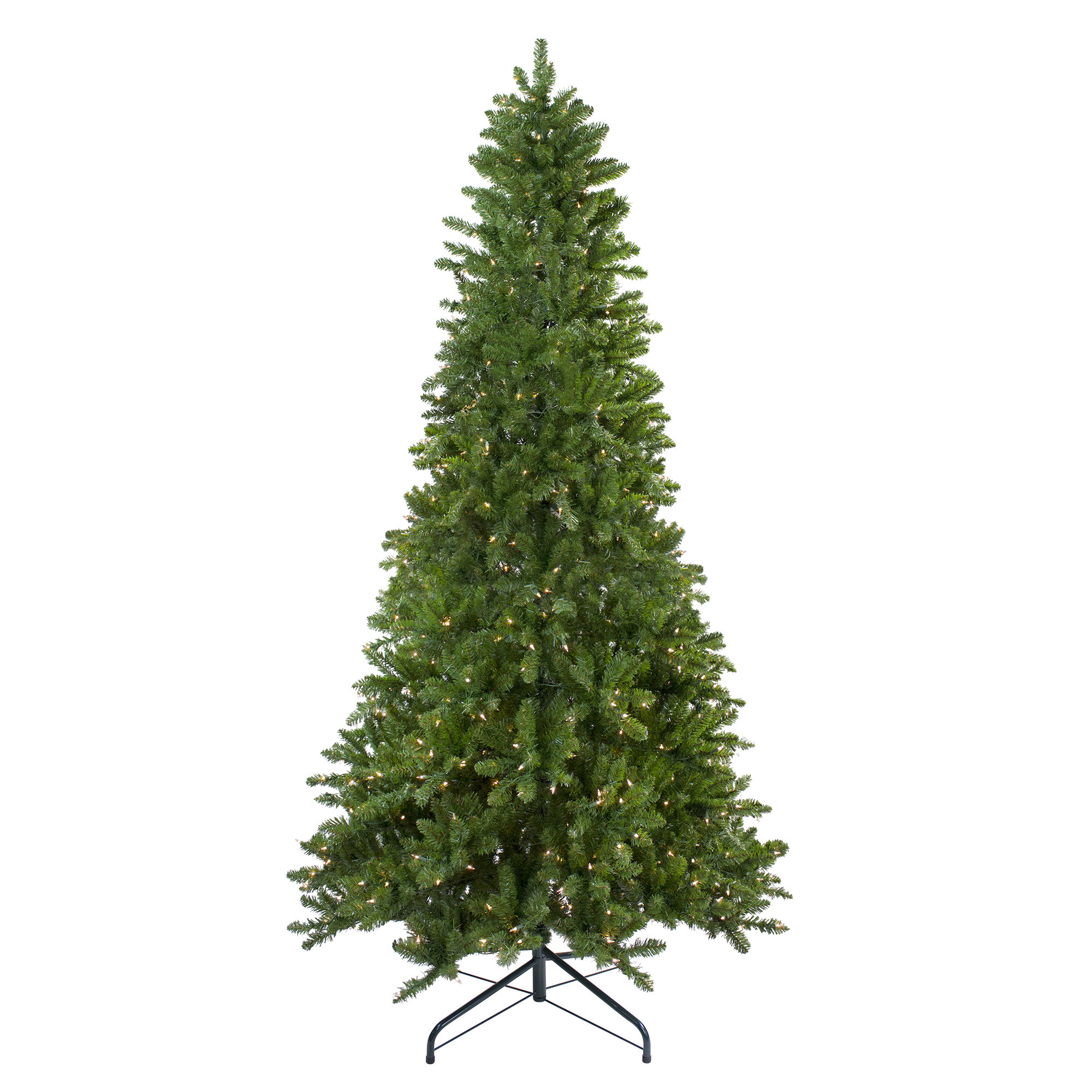 14' Pre-Lit Eastern Pine Slim Artificial Christmas Tree - Clear Lights, 9' H