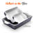 NutriChef 3 Piece Non-Stick Ceramic Bakeware Set
