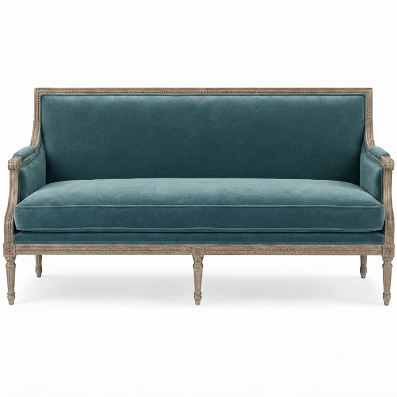 Mohair Fabric, Turquoise