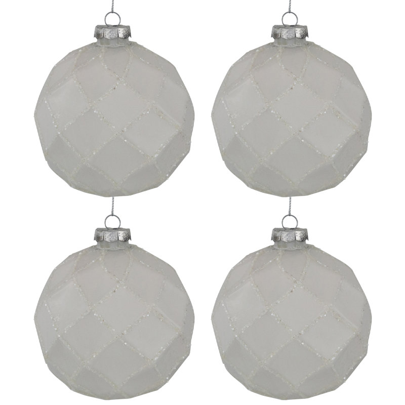 3.75'' Glass Ball Ornament