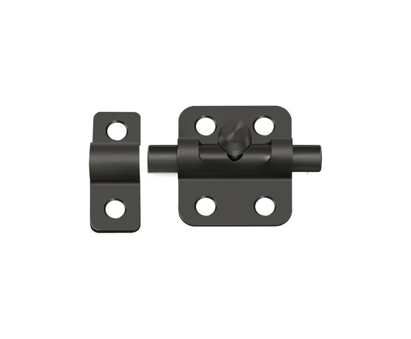 Barrel Brass Latch/Catch/Bolt, Oil Rubbed Bronze