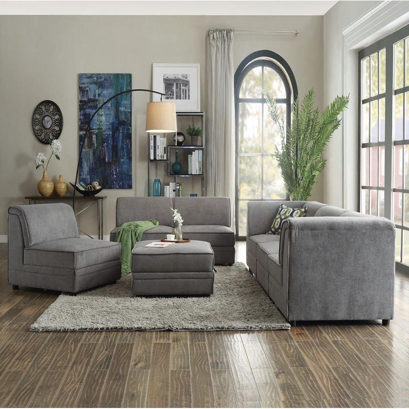 Fauteuil de chambre en velours de 30 po de largeur Bois