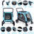 Stroller for Large Dogs, Extra Large Pet Stroller for Medium 2 Dogs, Dog Wagon, Dog Carriage, Foldable Design, Adjustable Handle, Red-85506082