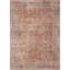 Tapis persan oriental rouge bien tissé Ervin Delphine-87869655