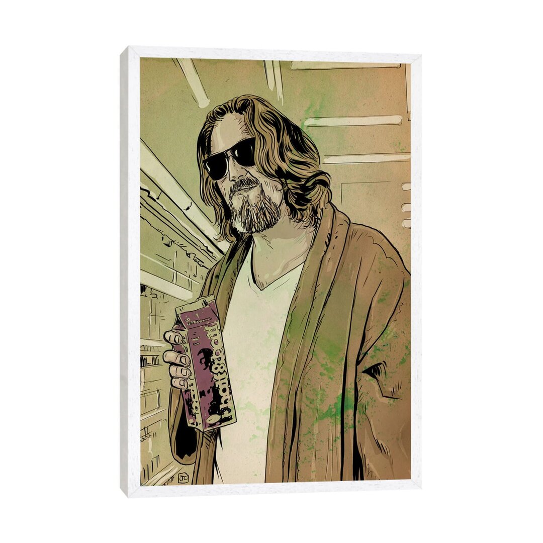 Leinwandbild The Big Lebowski: Jeffrey "The Dude" Lebowski von Giuseppe Cristiano