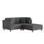 Canapé modulaire en velours côtelé Seemab-603407132