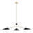 Modway Journey 3-Light 14" Arm Pendant-126692438