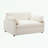 Chenille Single Sofa with pillow-1190390868