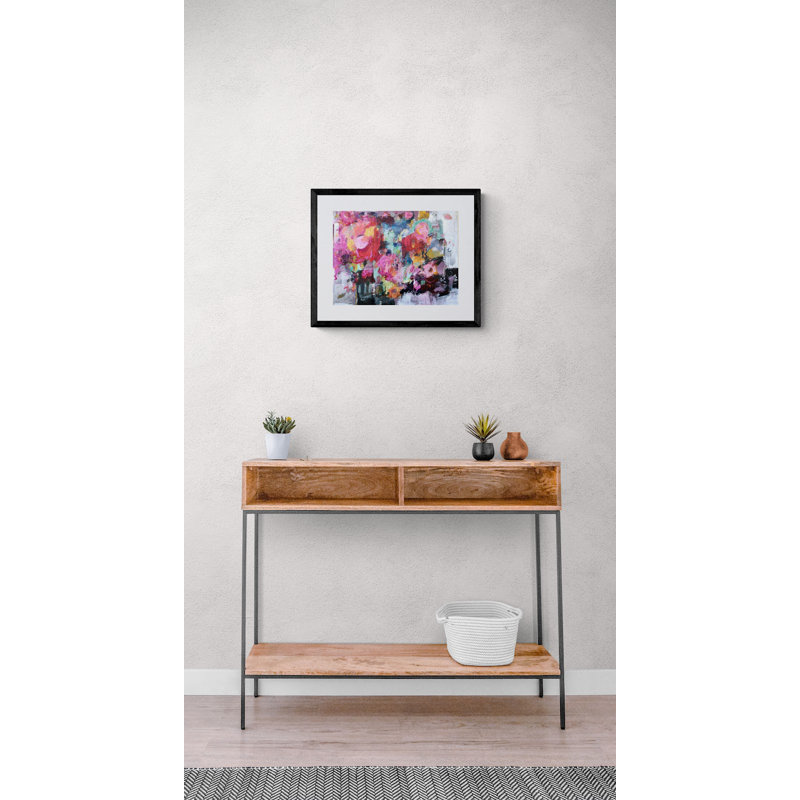 «Early Blooms & Things» par Elizabeth Chapman, H 17,25 po x l 21,25 po x P 0,875 po