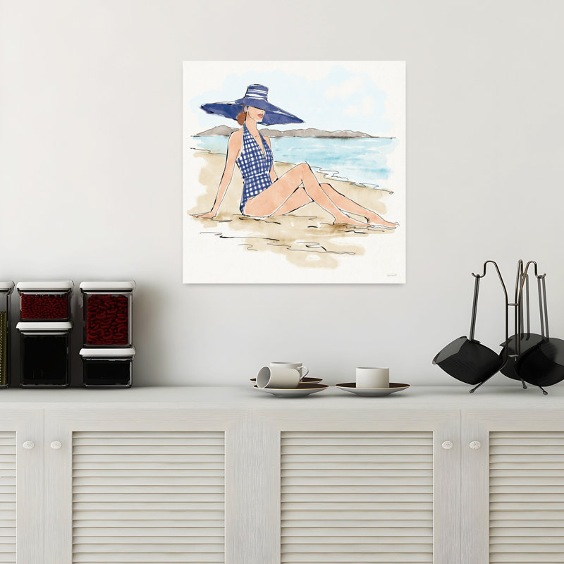 «Bathing Beauties I Coastal Art», H 18 po x l 18 po