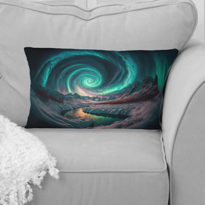 Coussin Aurora Borealis