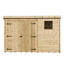 10 Ft. W x 7 Ft. D Shiplap Pent Wooden Shed