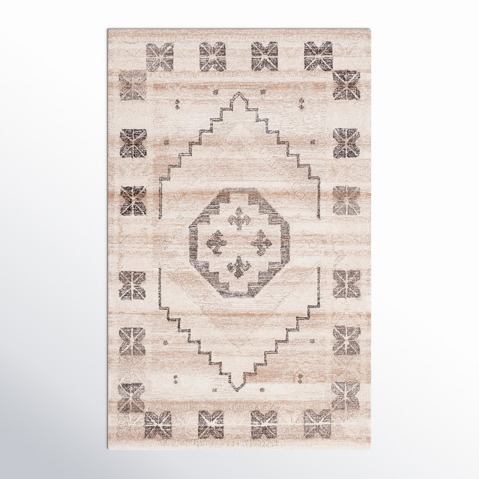Barnwell Hand-Woven Rug, Rectangle 5' x 8'