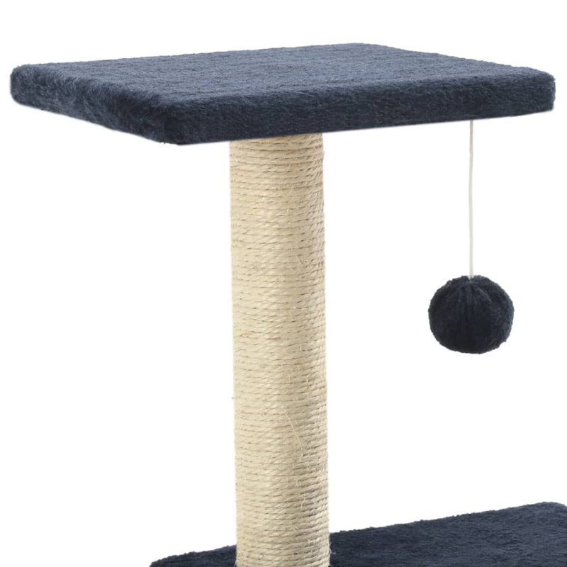65cm Lochlan Cat Tree or Condo, Dark Blue