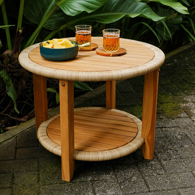  Table d'extérieur 24,25 po x l 24,25 po