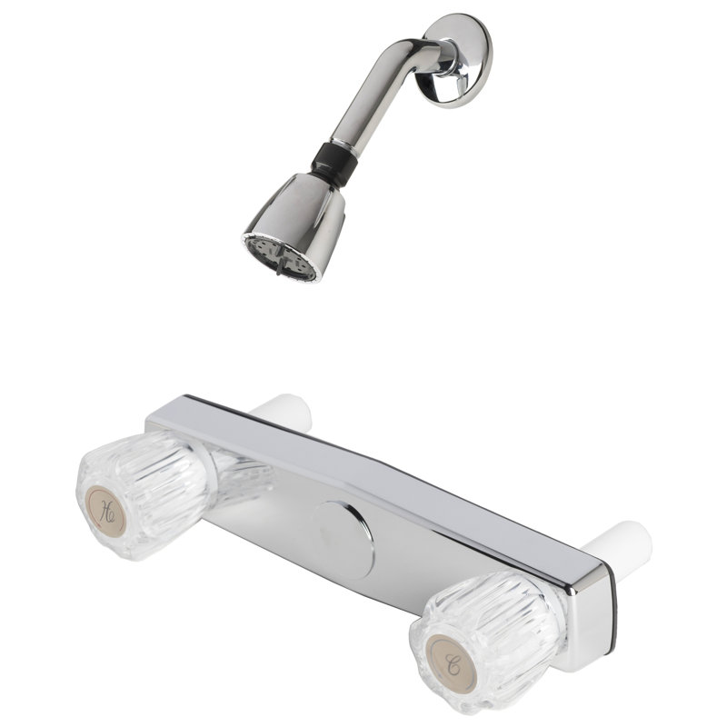 RV/Mobile Home Shower Faucet with Rough in-Valve
