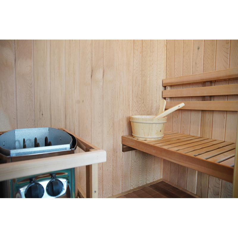 Aston 2-Person Natural Hemlock Traditional Sauna