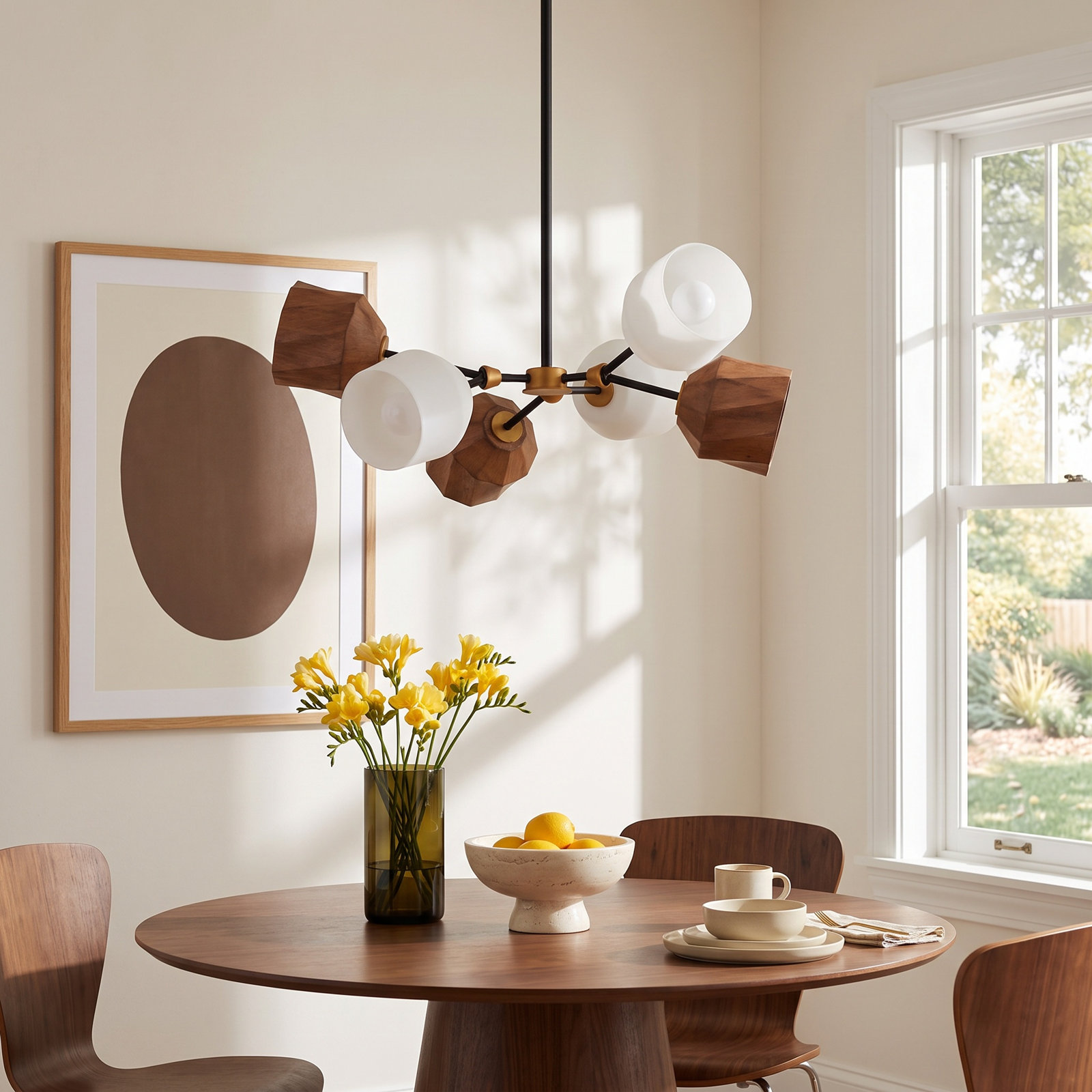 Mirielle Pendant Light, 15.75" H x 30.75" W x 30.75" D, 6