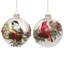 Cardinal Chickadee Ornament, 4 Inches