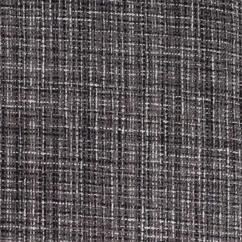 Coussin de chaise antidérapant en mousse à mémoire de forme 16 po x 16 po Aria, Paquet de 6, Gris / noir