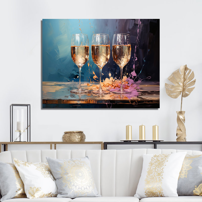 «Whimsical Reflections II», reproduction sur toile, Toile tendue, 34" H x 44" W