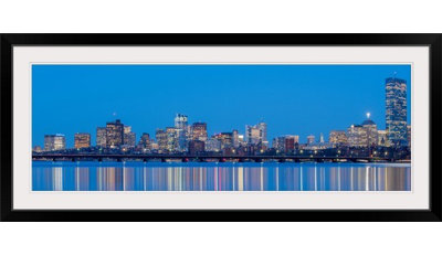 " Boston City Skyline At Night "