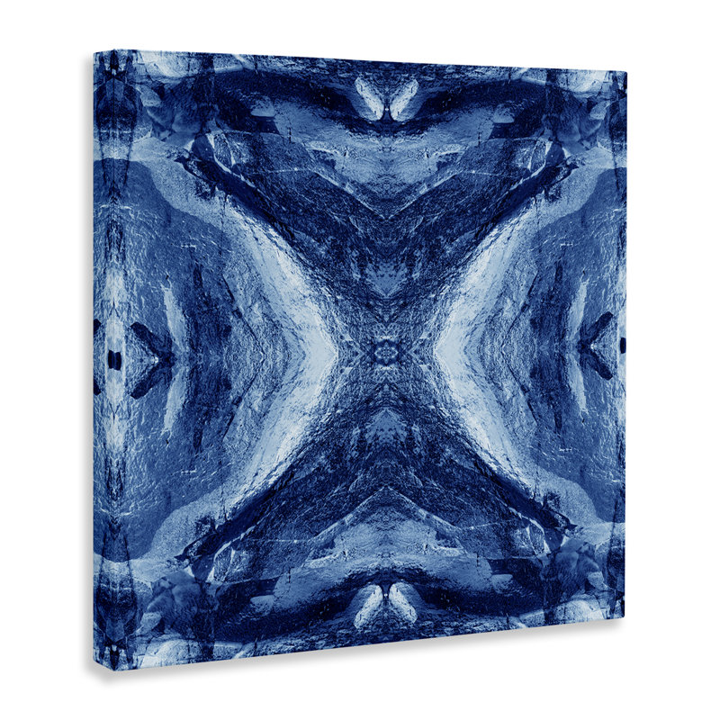 Rustic Mirrored Motif Canvas Art by El Perkin, 36" H x 36" W
