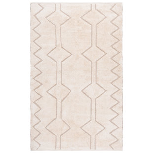 Vermont Hand Loomed Cotton Geometric Indoor Rug