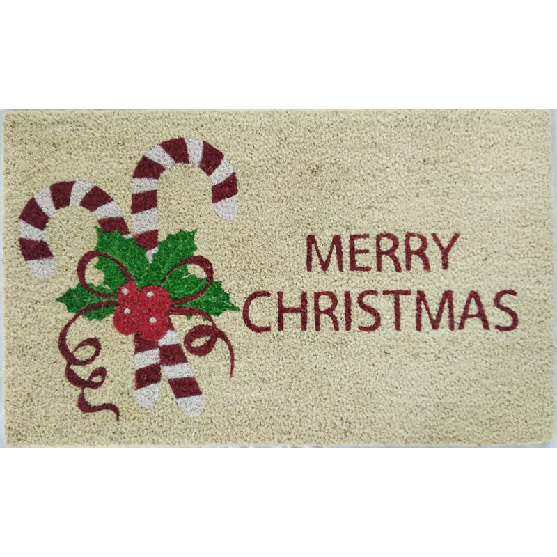 Mariario Non-Slip Christmas Outdoor Doormat