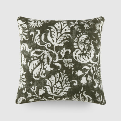 Cotton Throw Square Pillow Cover & Insert