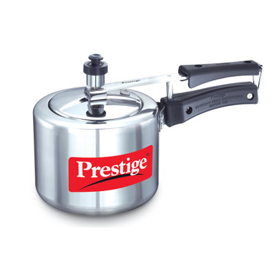 Autocuiseur à pression en aluminium à base plate 2,11-gallon prestige Nakshatra